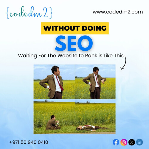 Codedm2 is SEO Company in Sharjah & a digital marketing specialist operator that provides the best SEO services in Sharjah. We have successfully completed 500+ local and international business projects. Hire the best SEO Company to optimize your website so that it shows up on page 1 for your targeted keywords.

Call for More Details: +971 50 940 0410

Visit our website: https://www.codedm2.com/