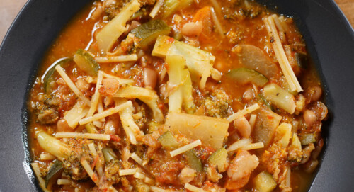 MINESTRONE VEGETABLE SOUP