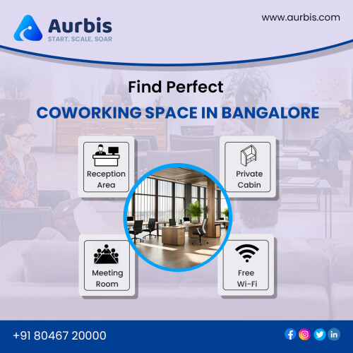 Trying to find a coworking space in Bangalore, India? In Bangalore, Aurbis offers meeting rooms, conference rooms and boardrooms for rent.

Contact us now.

📱 +91 8046720000

🌐 https://aurbis.com/