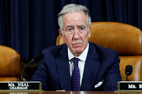 House Ways and Means Committee Chairman Rep. Richard Neal (D-MA) presides during a House Ways and Means Committee meeting to discuss former President Donald Trump's tax returns on Capitol Hill in Washington, U.S., December 20, 2022. REUTERS/Evelyn HocksteinU.S. House Committee meets to discuss former President Trump's tax returns on Capitol in Washington