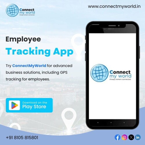 ConnectMyWorld is a leading provider of employee GPS tracking solutions, offering cutting-edge technology tailored to meet the unique needs of businesses across various industries. With its intuitive platform and advanced features, ConnectMyWorld helps organizations streamline their operations, boost efficiency, and achieve greater profitability.

Call to discuss at +91 8105815801

Visit our website: https://www.connectmyworld.in/