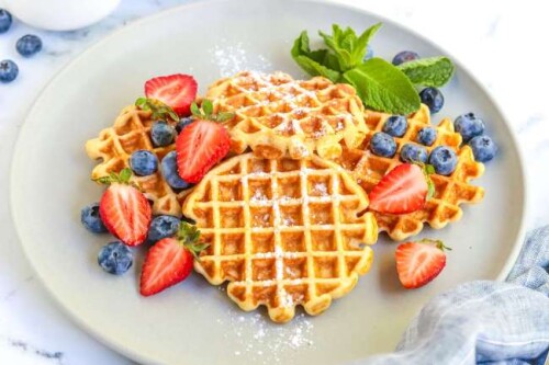 oatmeal cottage cheese waffles2