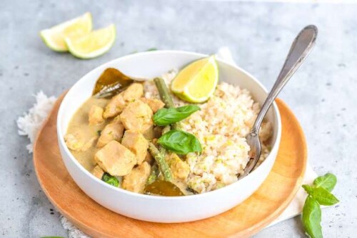 thai green chicken curry1