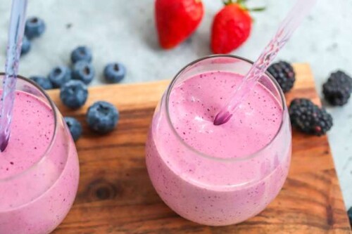 berry kefir smoothie4