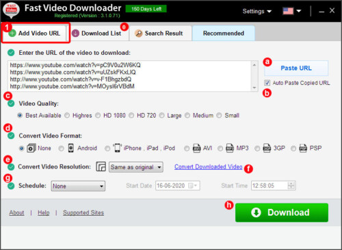 fast video downloader free screenshot