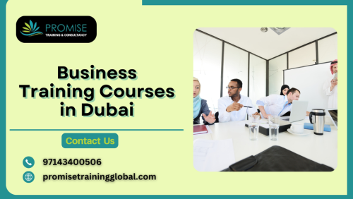 Discover comprehensive business training courses in Dubai. Equip yourself with essential skills and knowledge for professional growth. Enroll now! Please visit: https://www.promisetrainingglobal.com/training-course-venues/dubai-uae/