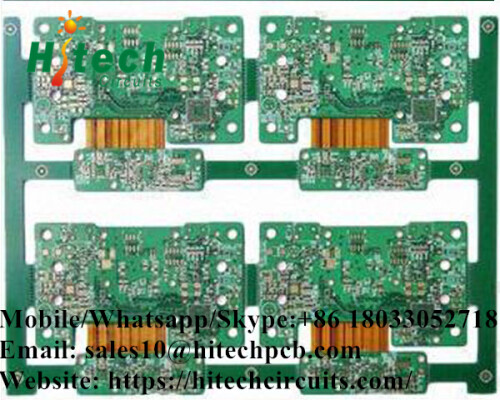 10-layer multi-layer flex-rigid printed circuit board is made of high-quality FR4 + PI material and dazzling immersion gold finish. If you are looking for flex-rigid PCB supplier for electronic products, please email.

Number of layers: 10-layer rigid-flex PCB
Material: FR4 + PI
Thickness: 1.6mm+/-10%
Surface treatment: immersion gold
Panel size: 108*115mm
Features: L5-6 (flexible board), L1-4, L7-10 (rigid board)

Mobile/Whatsapp/Skype:+86 18033052718
Email: sales10@hitechpcb.com

Contact us today! Please Visit: https://hitechcircuits.com/product/flex-rigid-printed-circuit-board-10-layers/

#pcb #pcbassembly #electronics #electronicsmanufacturing #pcbmanufacturing #pcbdesign #components #aluminiumpcb #metalcorepcb #hdipcb #production #factory