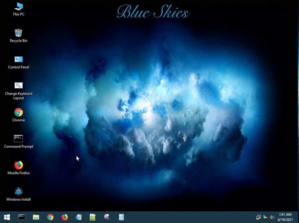 Blue Skies LTSC x64 VIP - By Proteus - Windows 10 LTSC 2019 Lite 3 QCXuud.jpeg