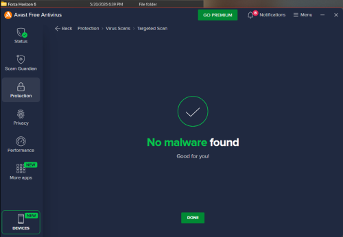 virus scan