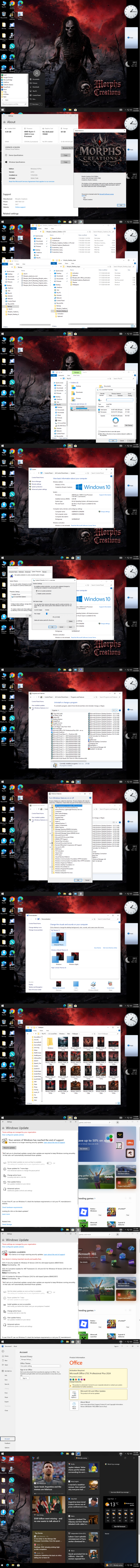 22H2 All screens