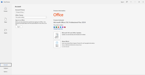 Office 2024 Template